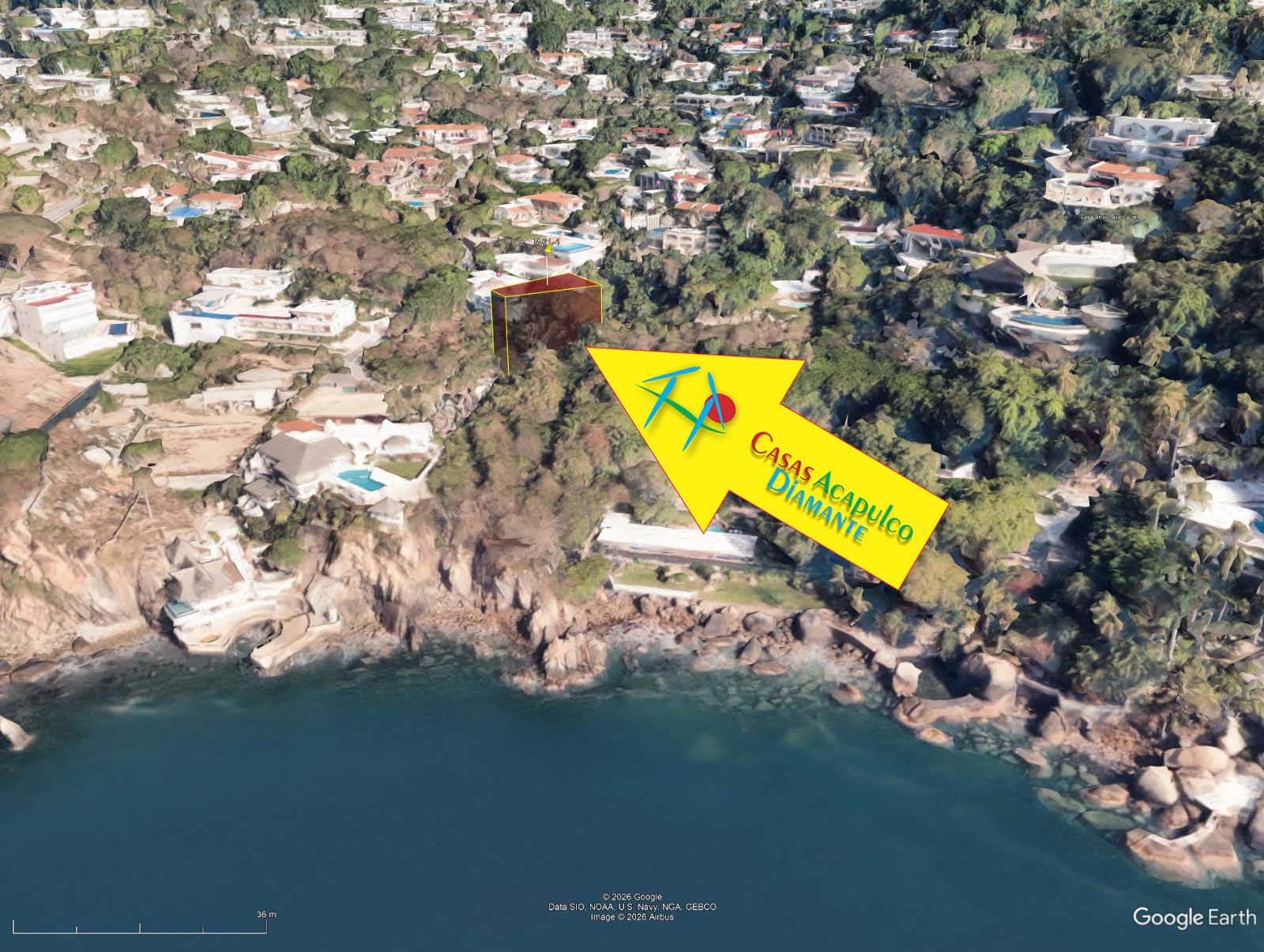 Terreno Las Brisas Manzana 6 Lote 1 - Ubicación satelital y entorno 6